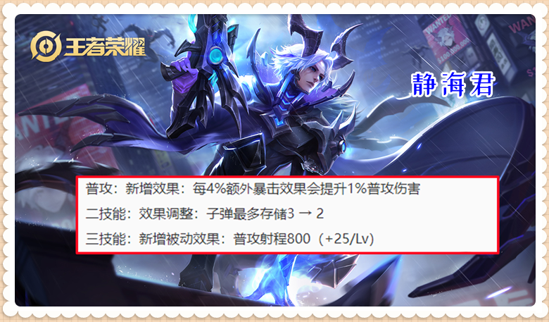 真奇怪，明明数据提升了，为啥有些守约玩家就是不认可他的加强呢